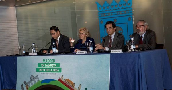 Foto: El seminario de 'Madrid en la nueva Ruta de la Seda' organizado por Fundación Alternativas. (Foto: Fundación Alternativas)