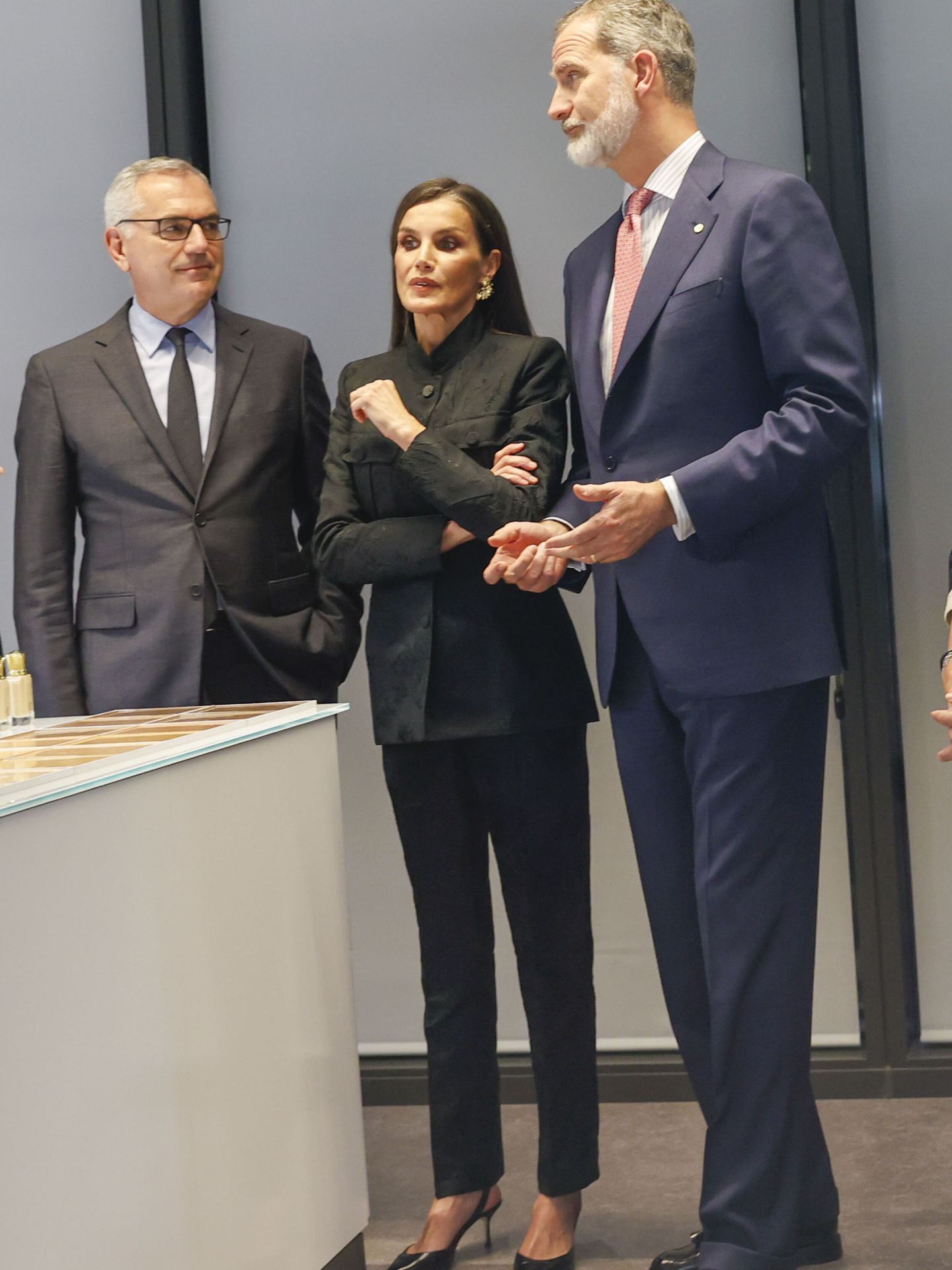 Felipe VI y Letizia, durante su visita a Barcelona. (EFE/Toni Albi)