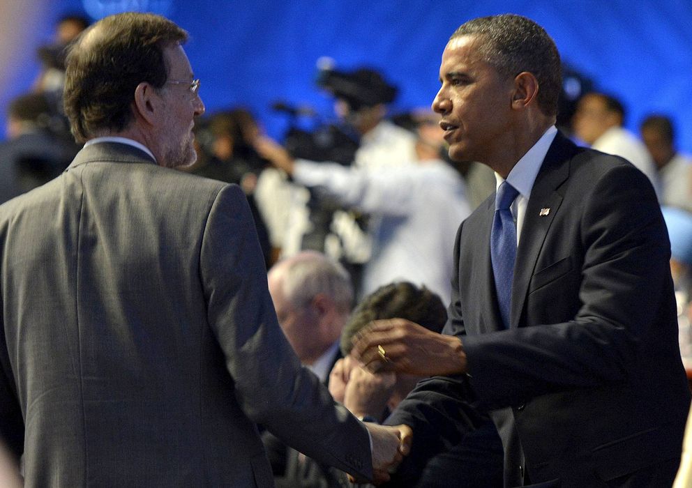 Foto: Fotografía de archivo de Mariano Rajoy y Barack Obama. (EFE)