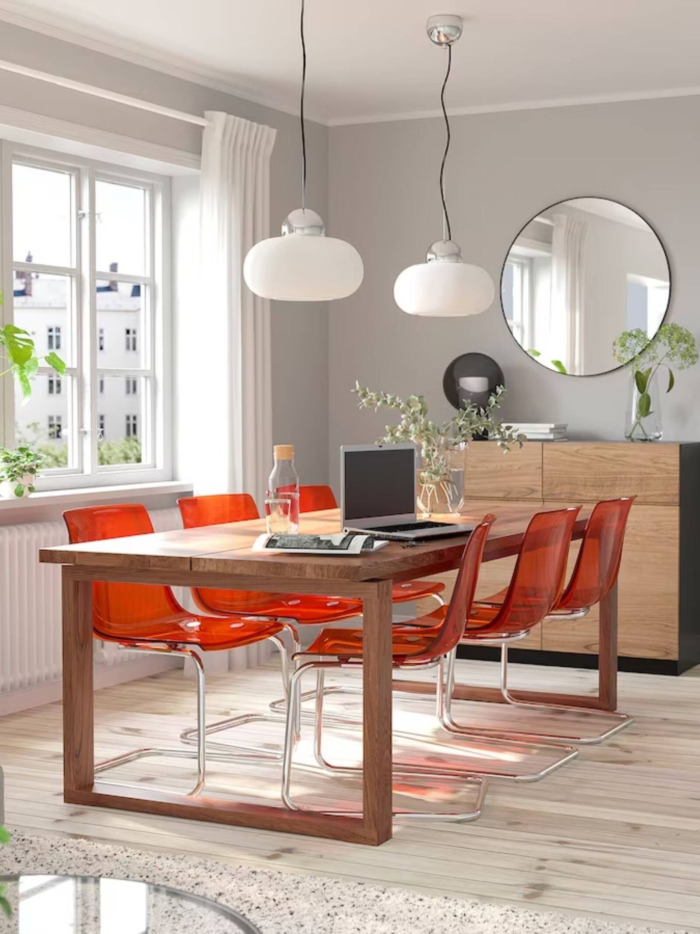 Esta silla llena de energía y vitalidad tu casa. (Cortesía/Ikea)