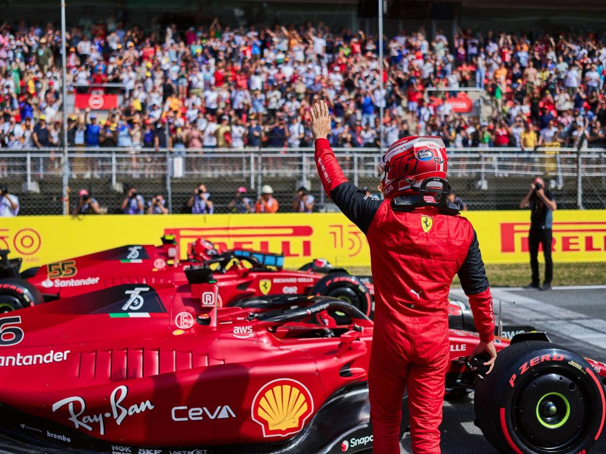 Foto: Sainz logró un buen tercer puesto, pero pudo hacer algo más. (FOTO: Ferrari)