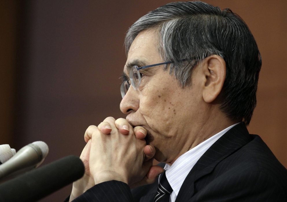 Foto: El gobernador del Banco de Japón, Haruhito Kuroda. (EFE)