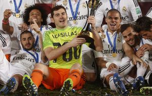 Casillas se tiró al lado correcto para completar su álbum con el Madrid