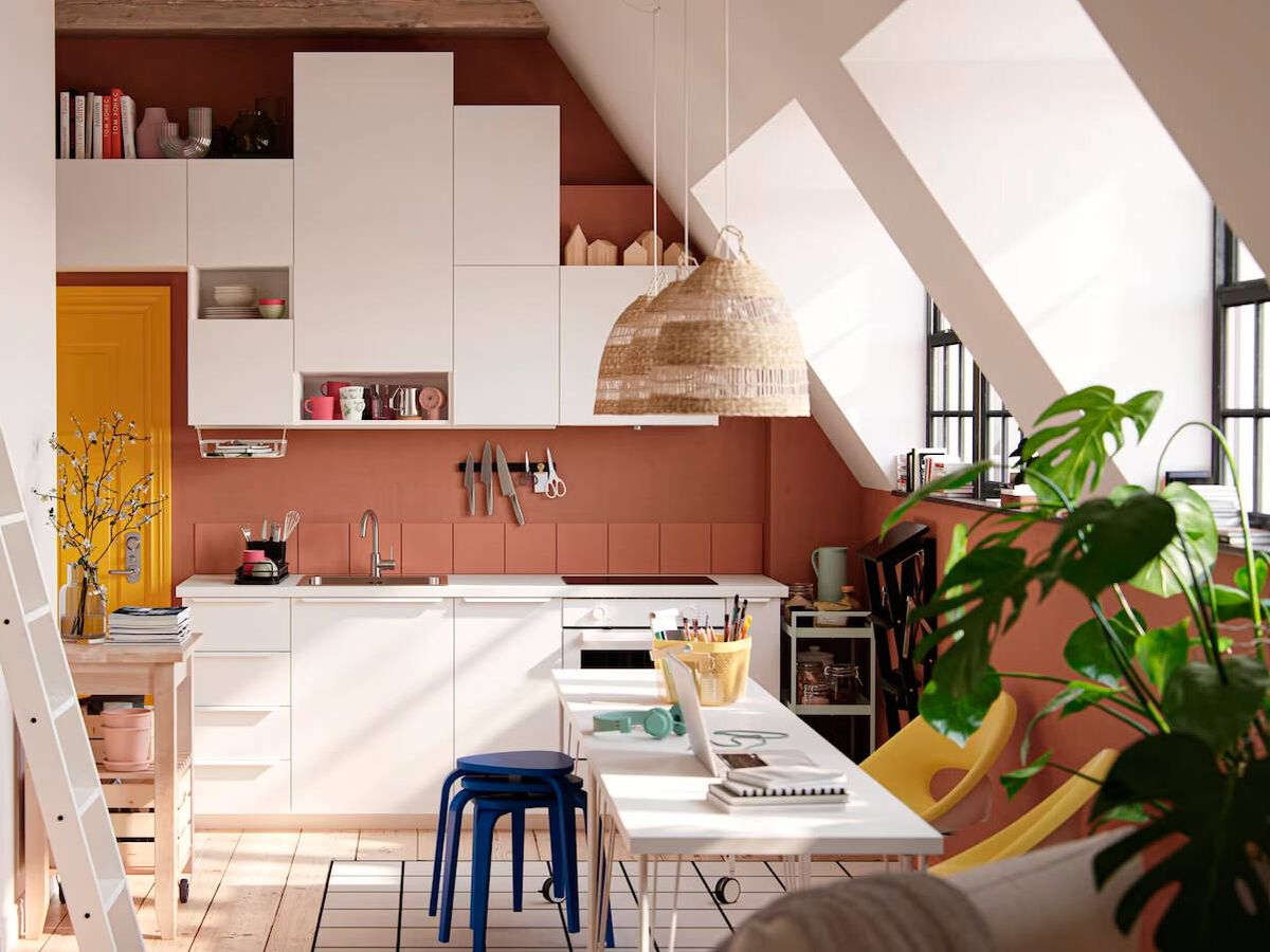 Foto: Las soluciones de Ikea para ganar espacio en casas pequeñas