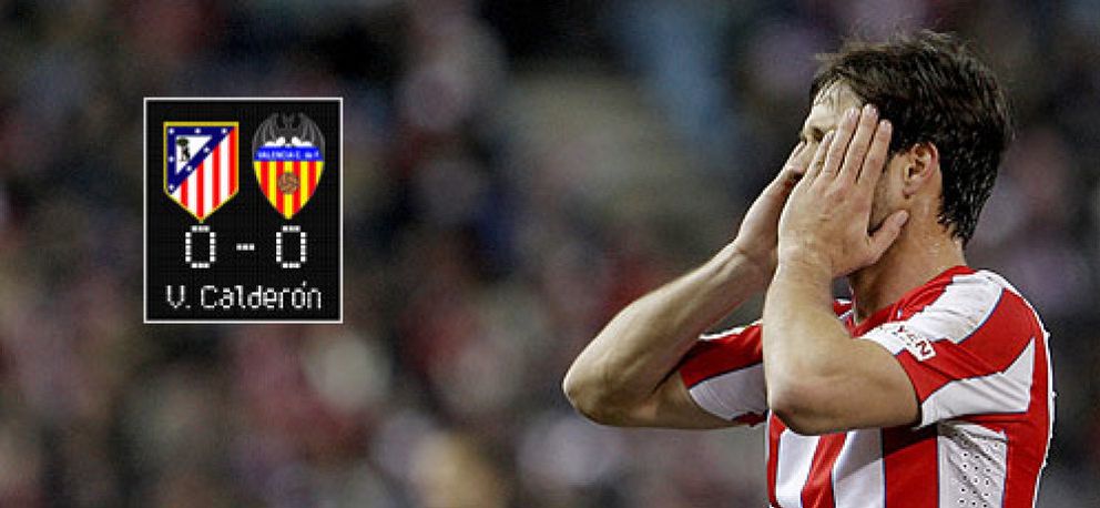 Foto: El Atlético desaprovecha una gran ocasión aunque le enseña los dientes a un Valencia eficaz