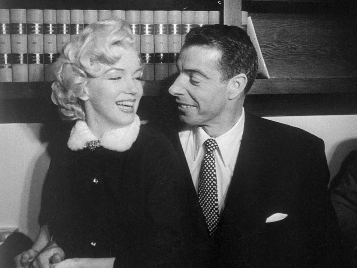 Foto: Joe DiMaggio y Marilyn Monroe, en 1954. (Foto de archivo)