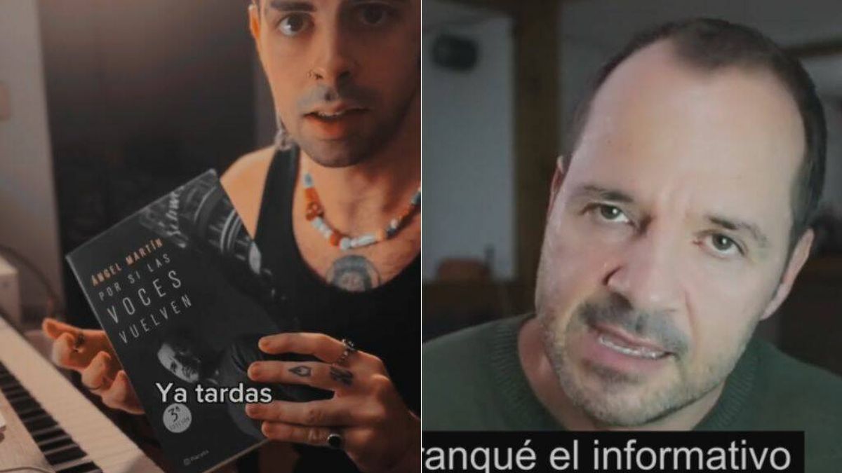 Un músico le dedica este vídeo a Ángel Martín y así le responde en su informativo