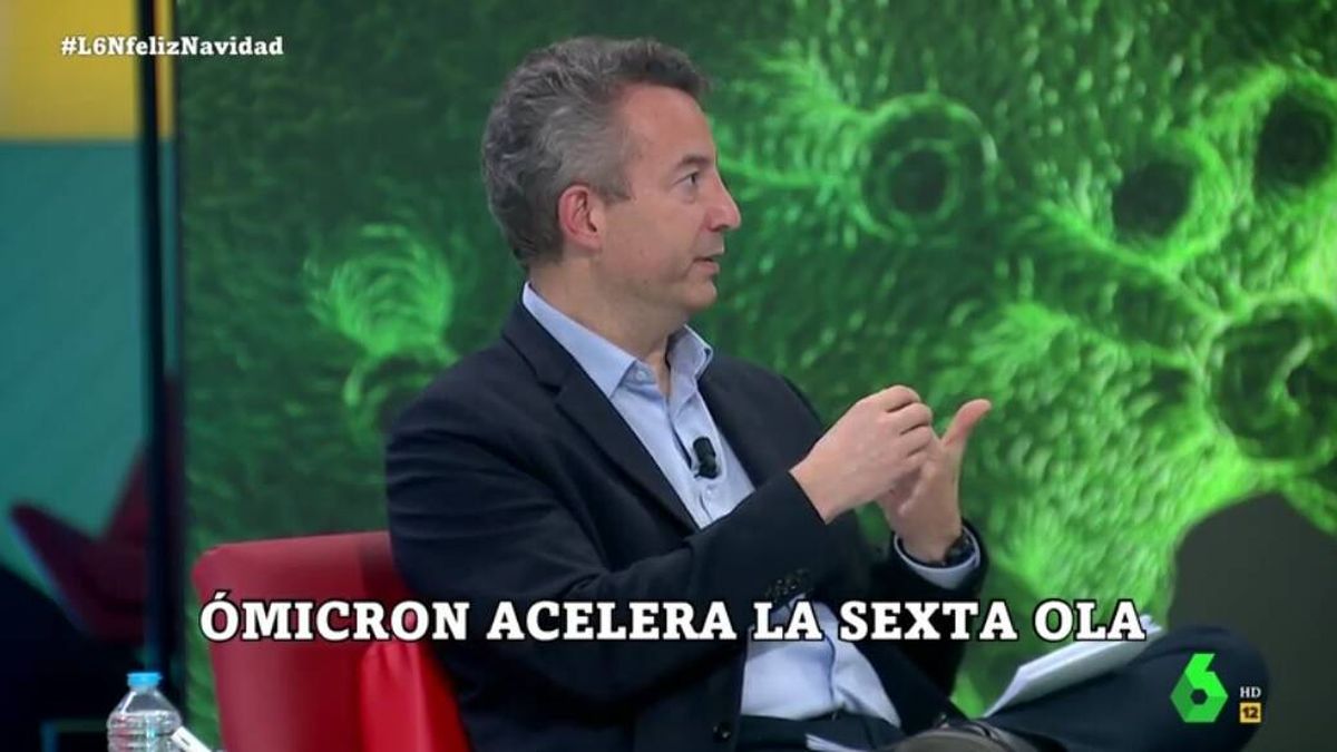 César Carballo lanza una advertencia en 'La Sexta noche' sobre la variante Ómicron