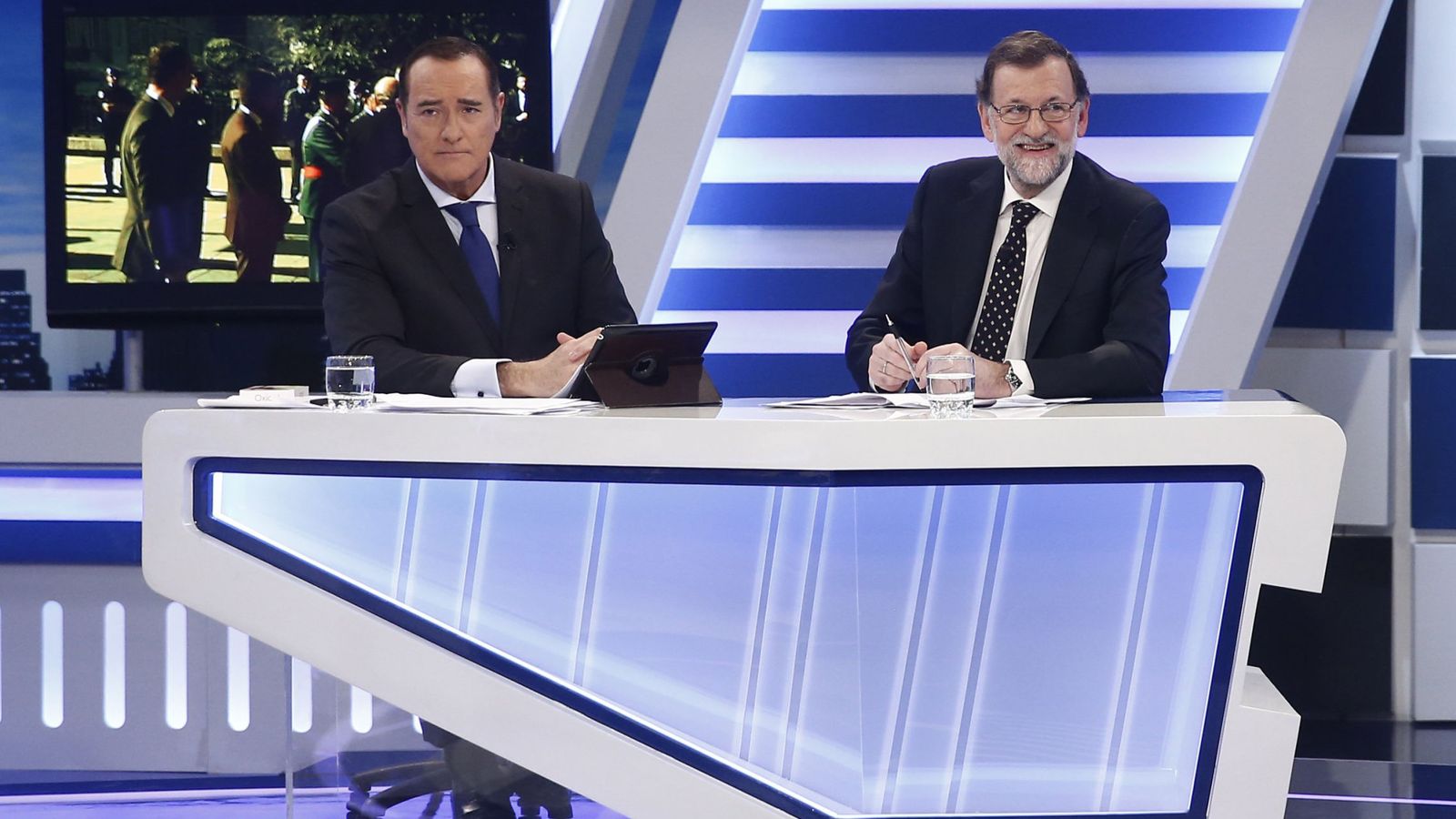 Foto: Mariano Rajoy, en el programa 'El Cascabel' de 13 TV. (EFE)
