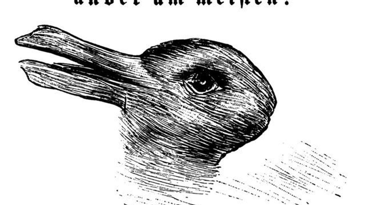 ¿Pato o conejo? Lo que ves en esta ilusión óptica dice mucho de ti