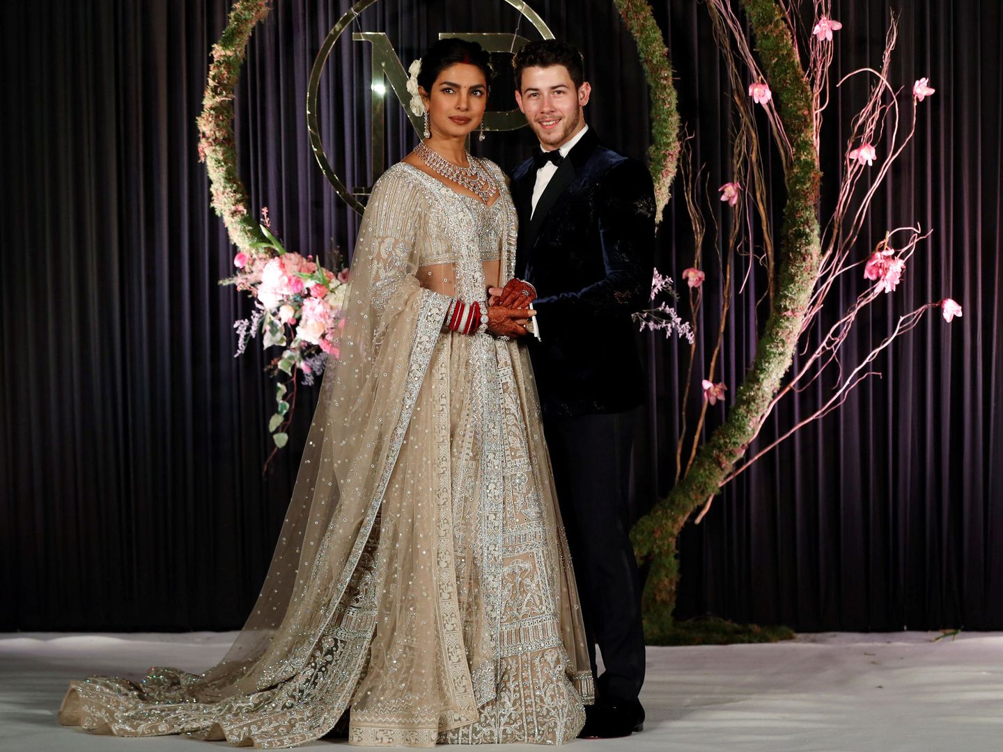 La boda de Priyanka Chopra y Nick Jonas. (Reuters)