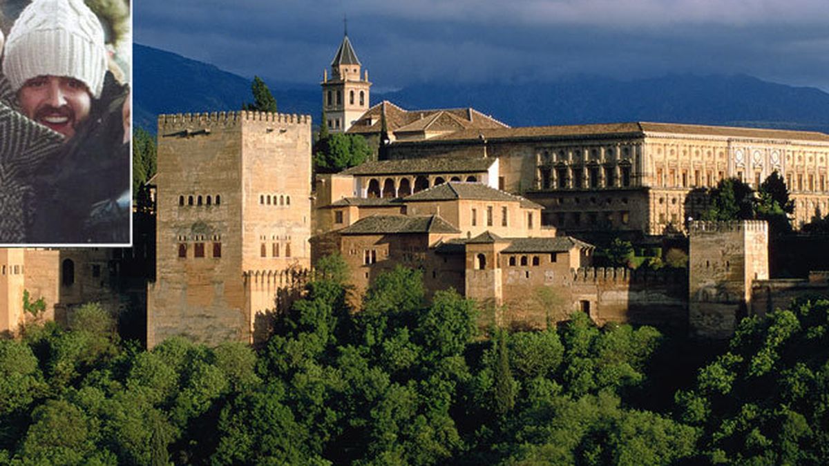 El fin de semana de Fernando Alonso y Lara Álvarez en la Alhambra de Granada