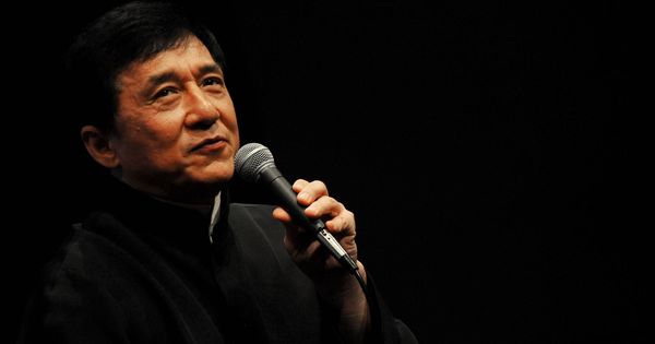 Foto: Jackie Chan, en un festival de cine de Nueva York. (Getty)