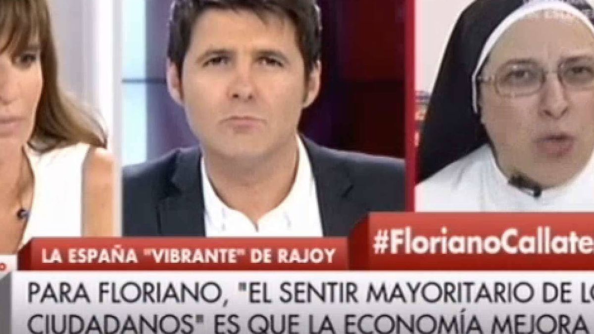 Sor Lucía Caram: "Carlos Floriano es el idiota útil del Partido Popular"