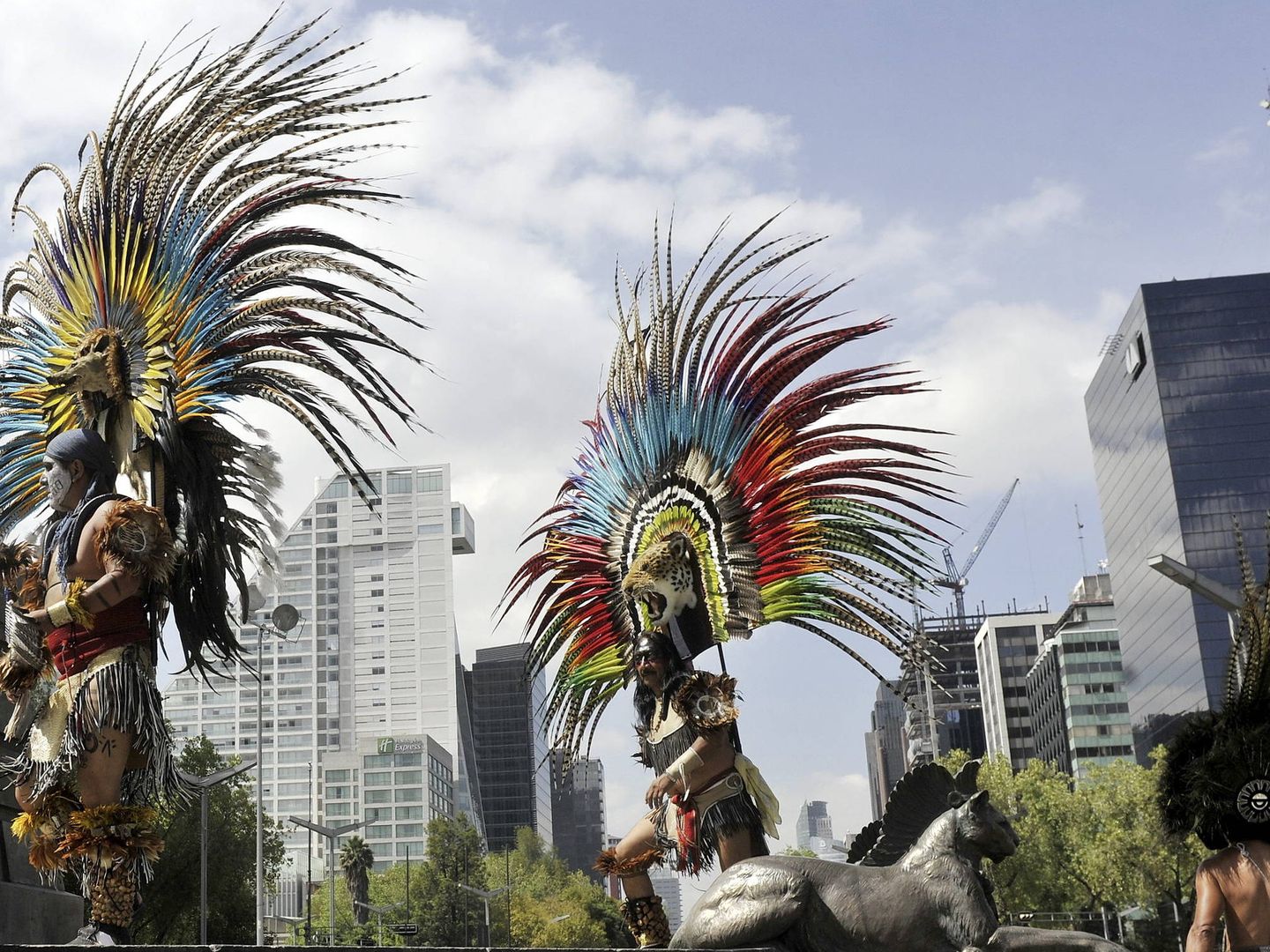 Día de la Raza en 2012 en Ciudad de México. (EFE)