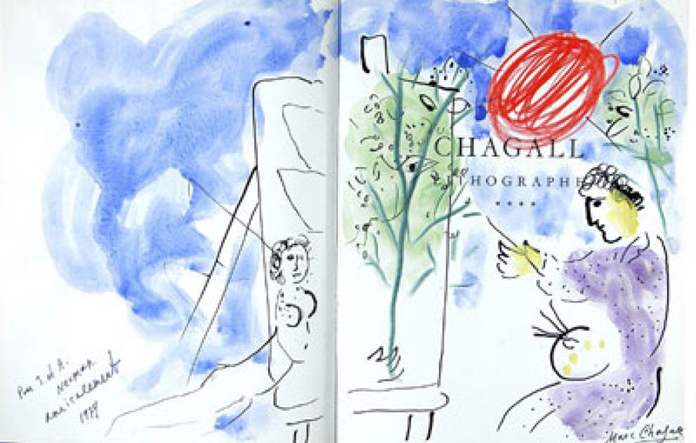 Foto: Se subasta una colección inédita de dibujos de Marc Chagall