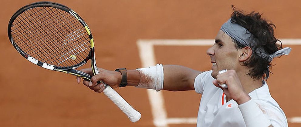 Foto: Paseo militar de Rafa Nadal ante Wawrinka para verse las caras con Djokovic en semifinales