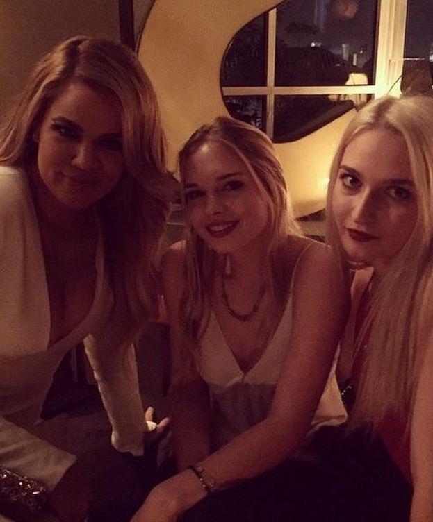 Foto: Khloe Kardashian, Stella y una amiga durante la fiesta (Instagram)