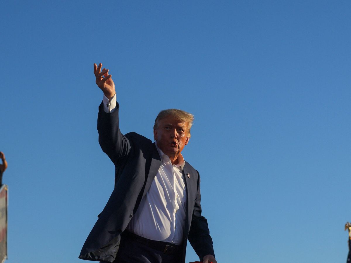 Foto: Trump, en un mitin en Arizona el pasado 9 de octubre. (Reuters/Brian Snyder)