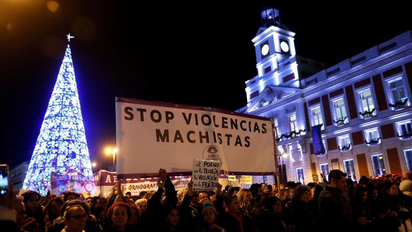 Día Internacional de la Eliminación de la Violencia contra la Muje en Madrid (EFE)