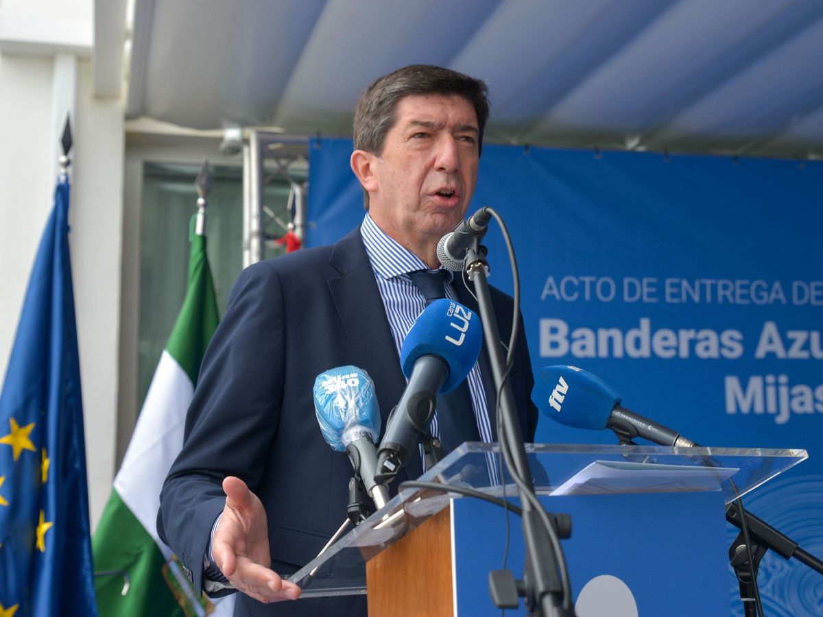 Foto: El vicepresidente andaluz, Juan Marín. (EFE/Antonio Paz)