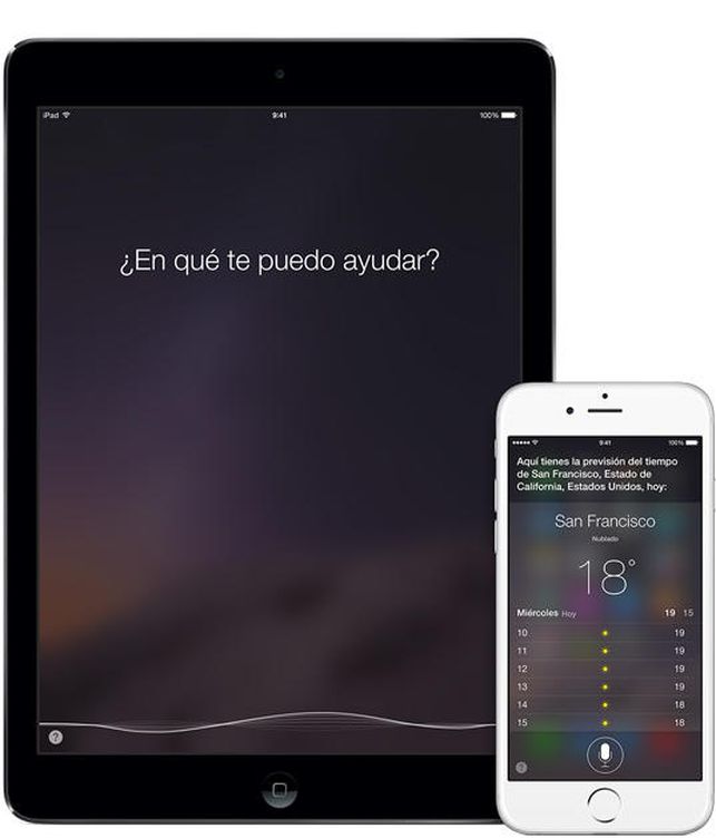 Siri en iPad y iPhone (Foto: Apple)