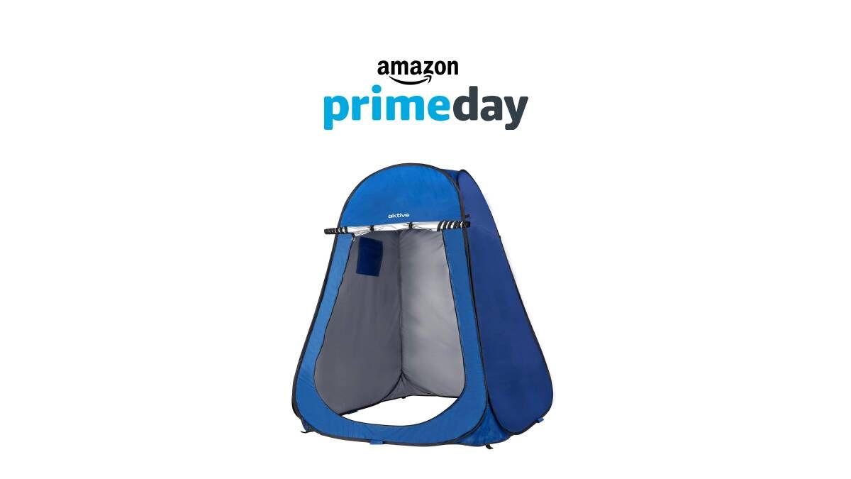 ¡No te pierdas esta tienda ducha de camping en descuento por el Amazon Prime Day!