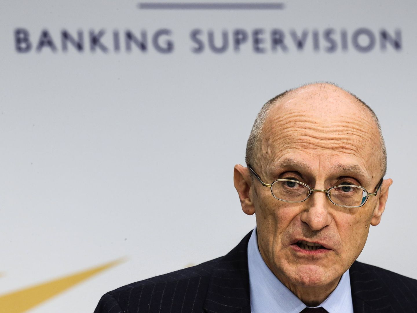 Andrea Enria, presidente del Mecanismo Único de Supervisión (MUS) del BCE. 