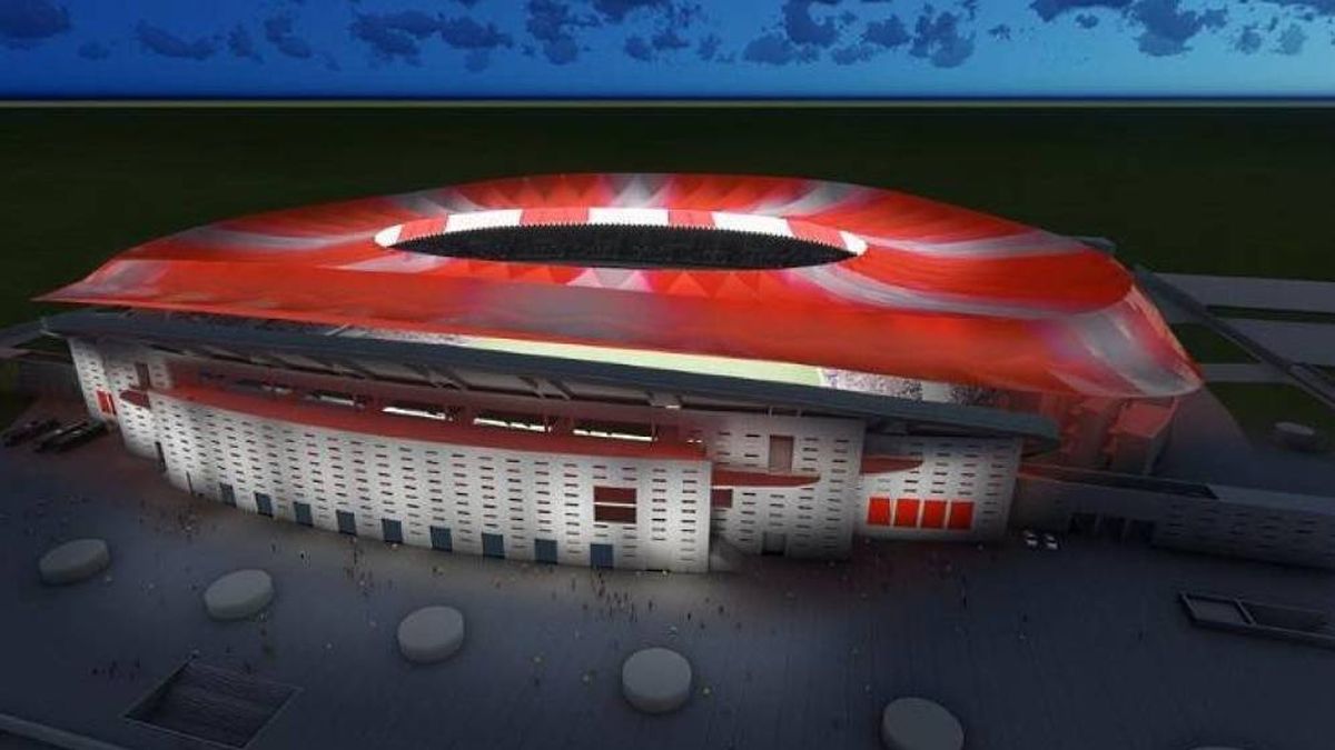 El Wanda Metropolitano competirá con Bakú por la final de la Champions 2019