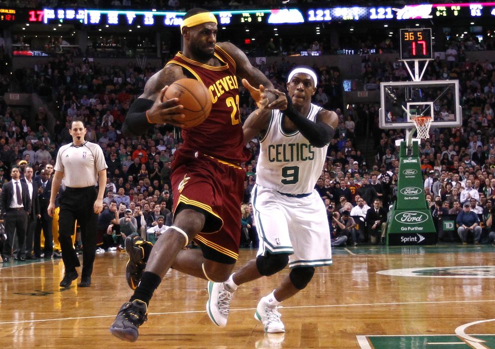 Foto: Los Cavaliers ganaron 121-122 en Boston (Reuters)