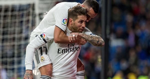 Foto: Jugadores del Real Madrid celebran un gol. (EFE)