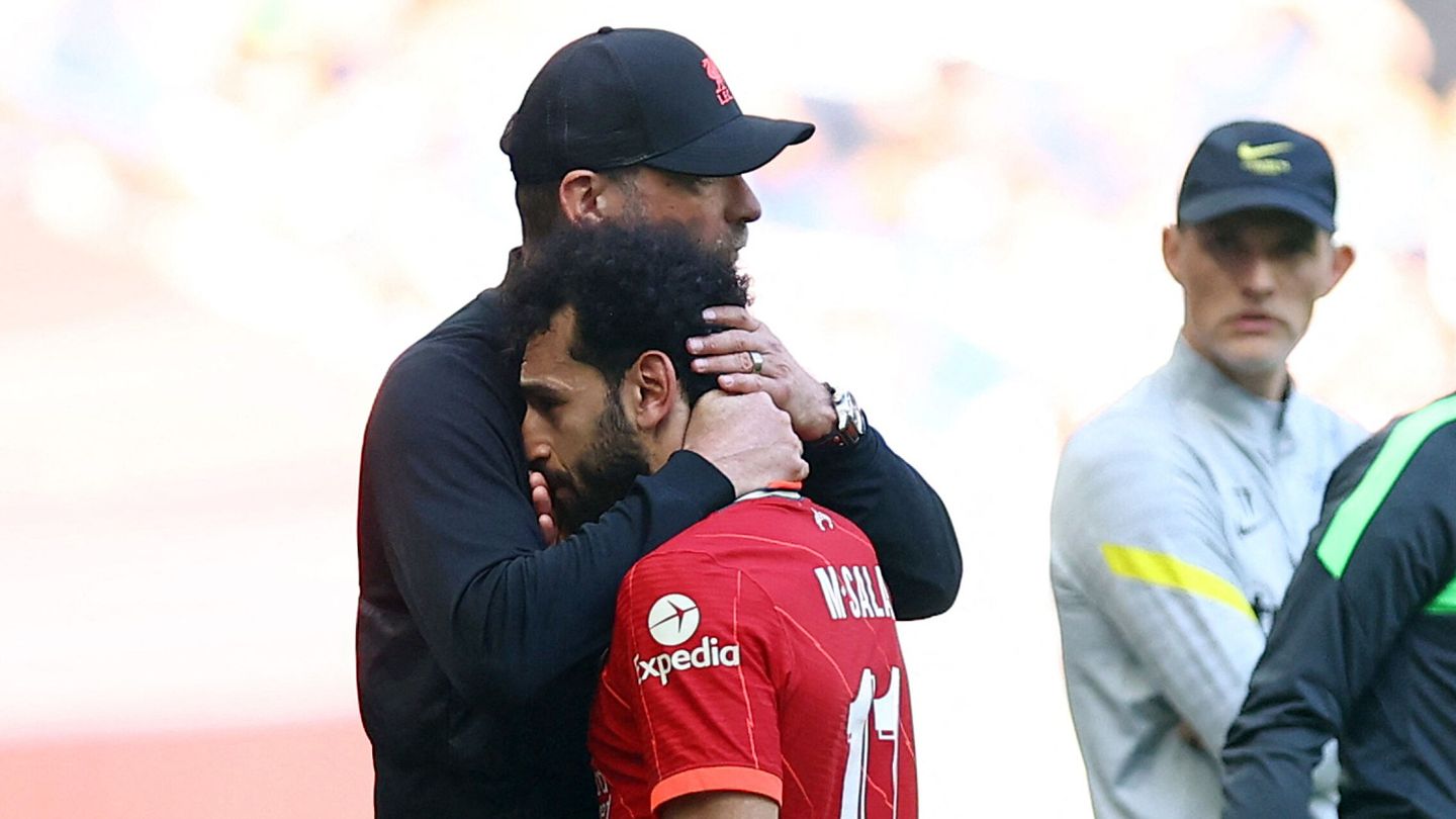 Mohamed Salah salió sustituido. (Reuters/Hannah Mckay)