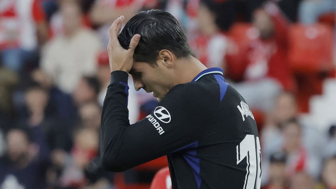 Foto: Morata perdonó cuatro goles. (Reuters/Jon Nazca)