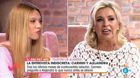 Alejandra Rubio y Carmen Borrego le hacen la pinza a Terelu Campos