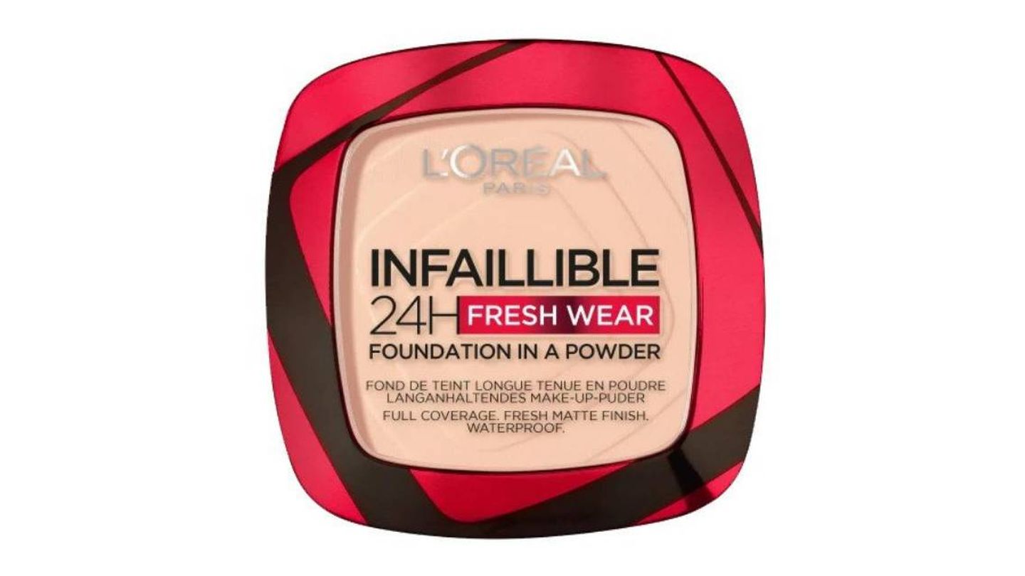 Infalible 24 Fresh To Wear Base de Maquillaje Compacto de L’Oréal.