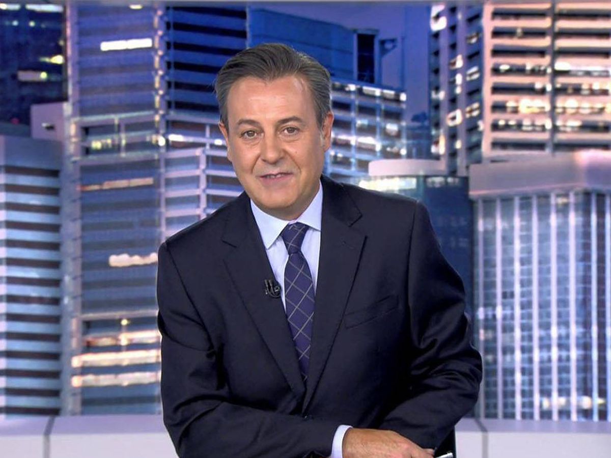 Foto: José Ribagorda, presentador de 'Informativos Telecinco'. (Telecinco)