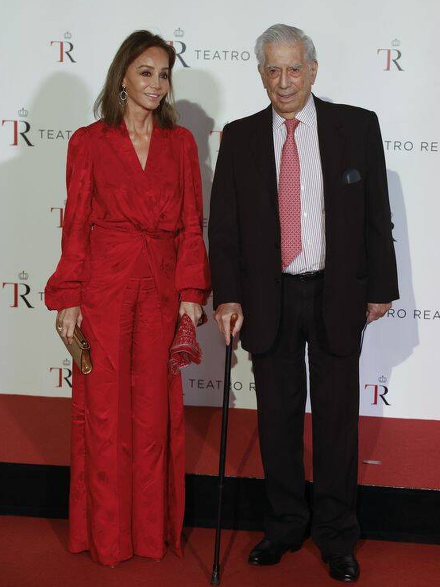  Isabel Preysler y Mario Vargas Llosa, en el Teatro Real. (EFE)