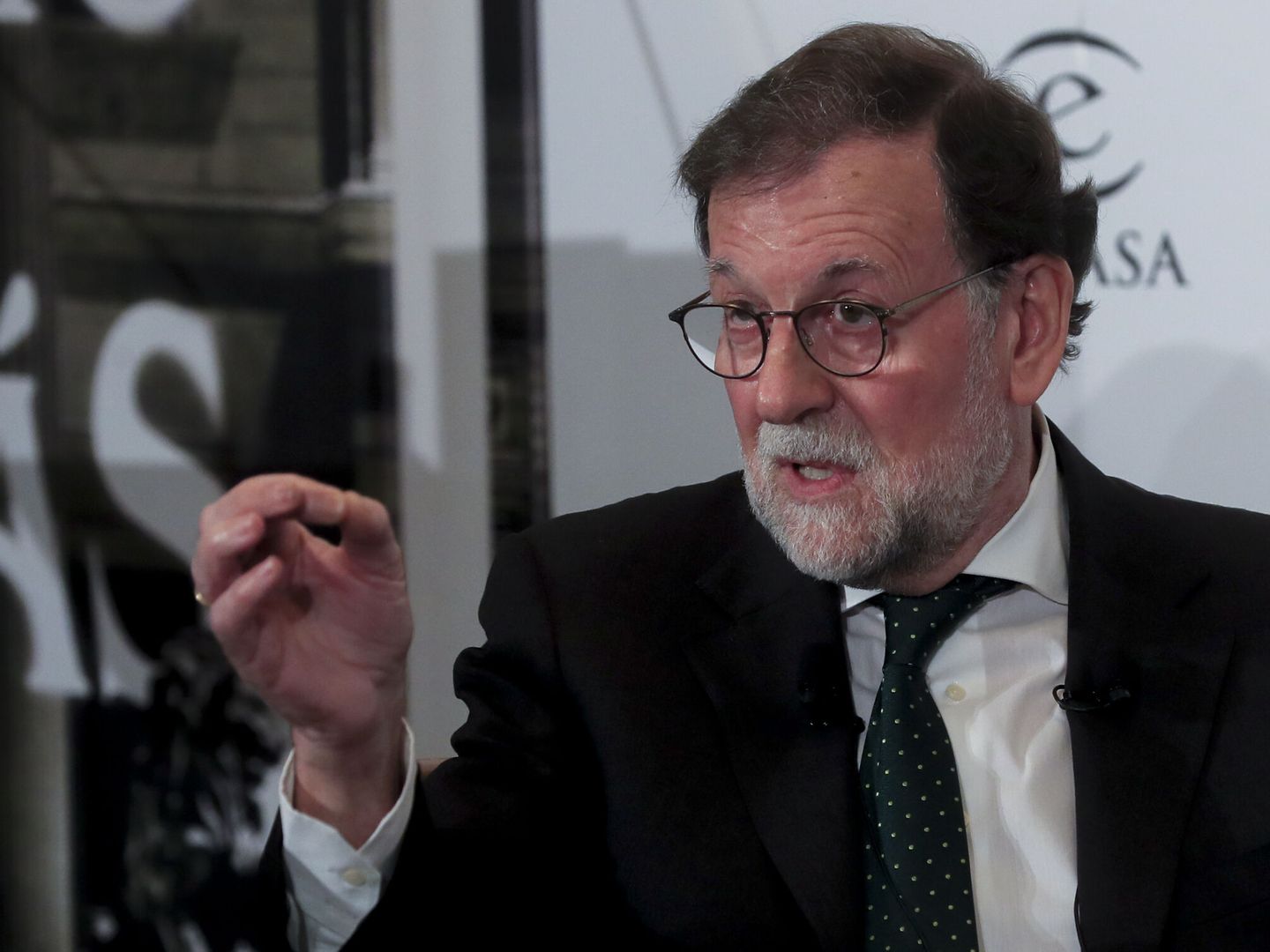 El expresidente del Gobierno Mariano Rajoy. (EFE/Fernando Alvarado)
