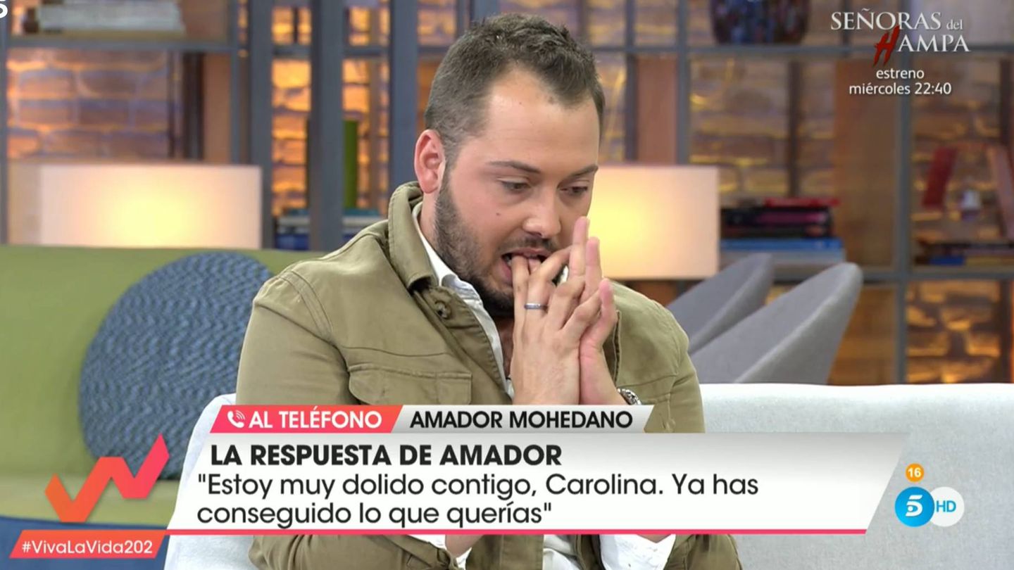 José Antonio, en 'Viva la vida'. (Telecinco)