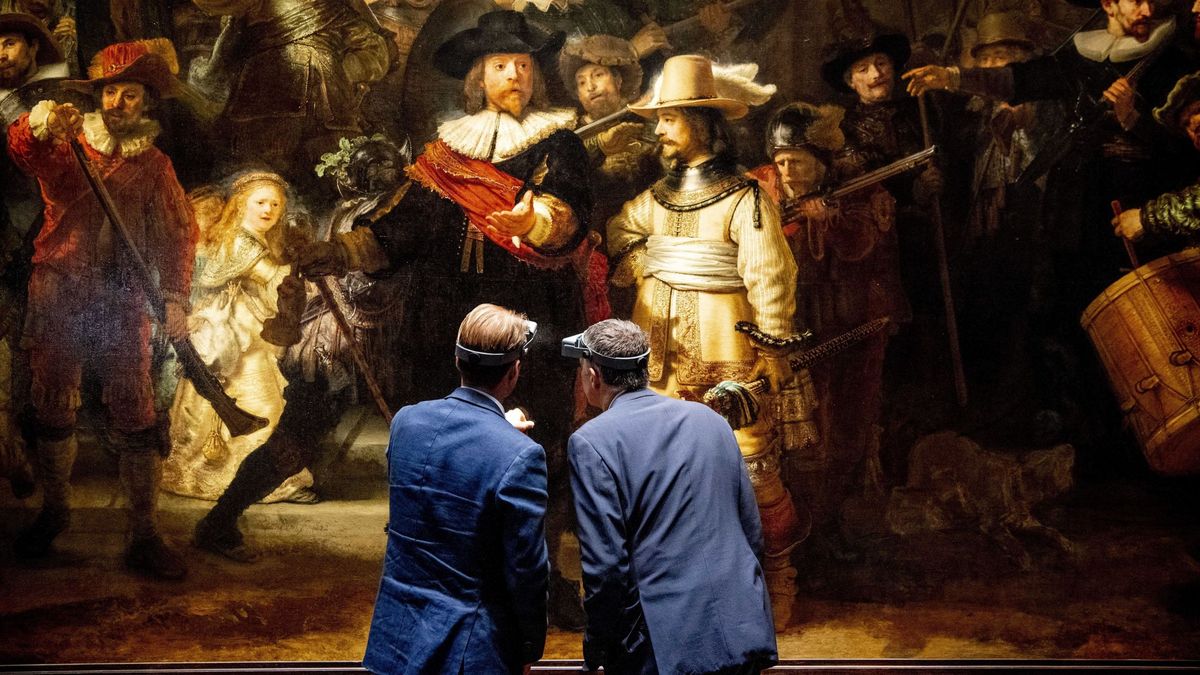 Rembrandt en 'streaming': la restauración de 'La ronda de noche' se emitirá por Internet