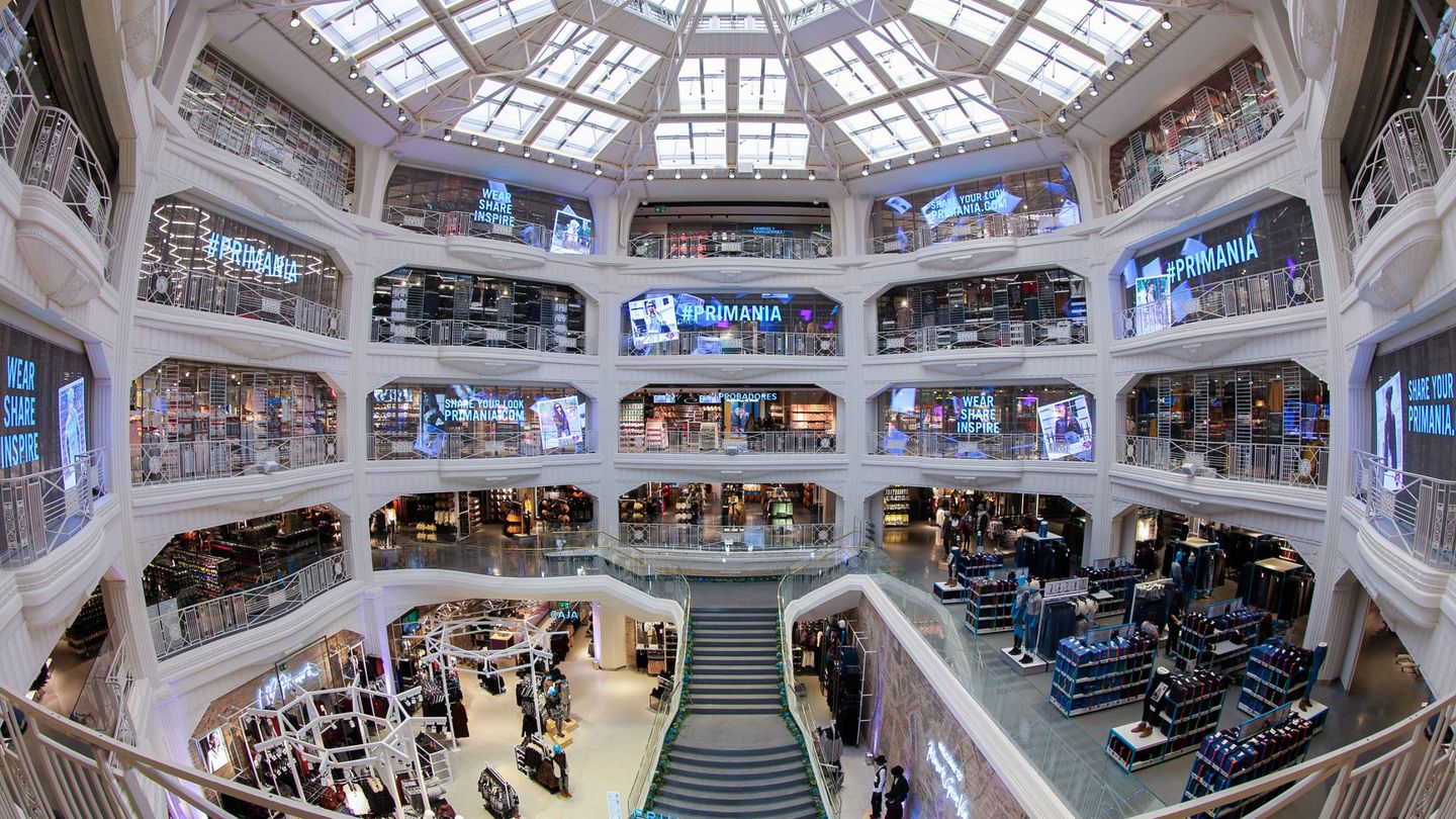 La tienda de Gran Vía (Madrid) es la segunda más grande del mundo. (Foto: Primark)