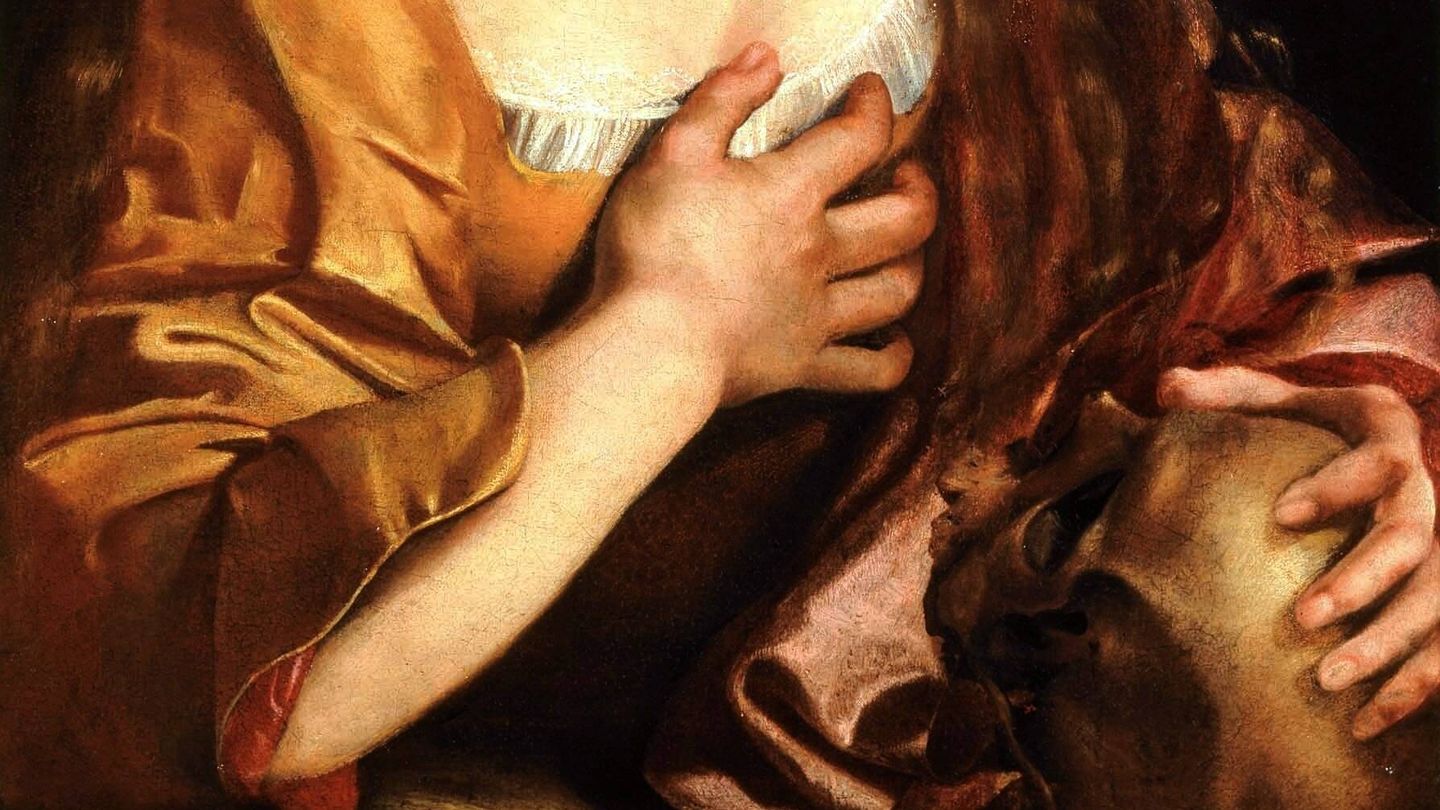 Detalle de María Magdalena, de Artemisia Gentileschi. (Wikipedia)