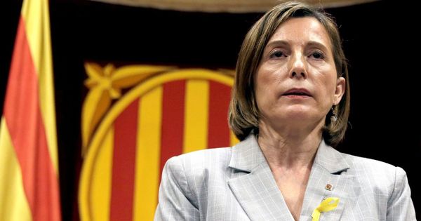 Foto: La presidenta de la cámara catalana, Carme Forcadell. (EFE)