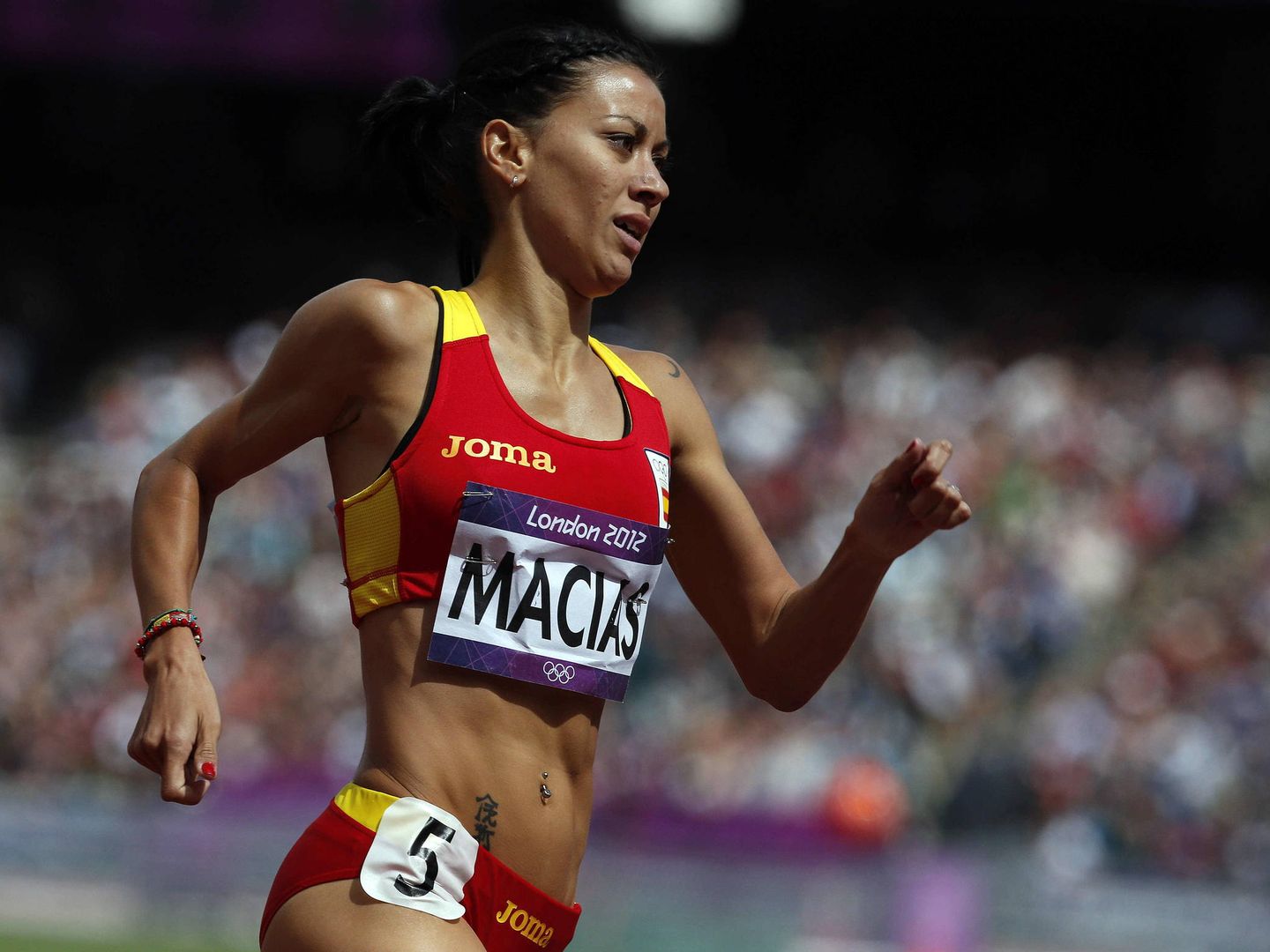 Isabel Macías fue olímpica en Londres 2012. (EFE)