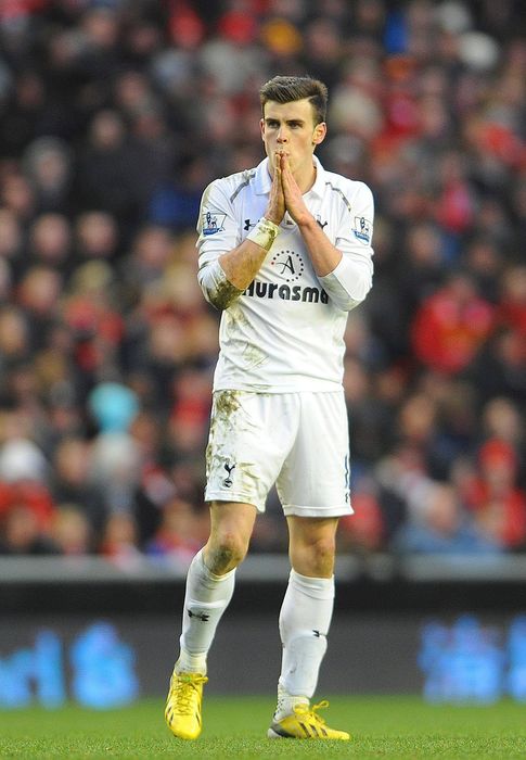 Foto: Gareth Bale, con la camiseta del Tottenham.