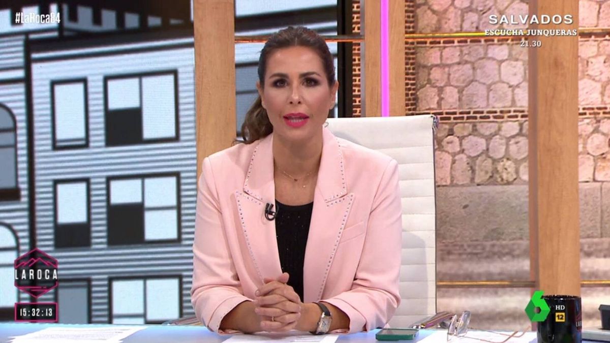 Nuria Roca se sincera en La Sexta sobre el percance que vivió en televisión estando embarazada de 8 meses