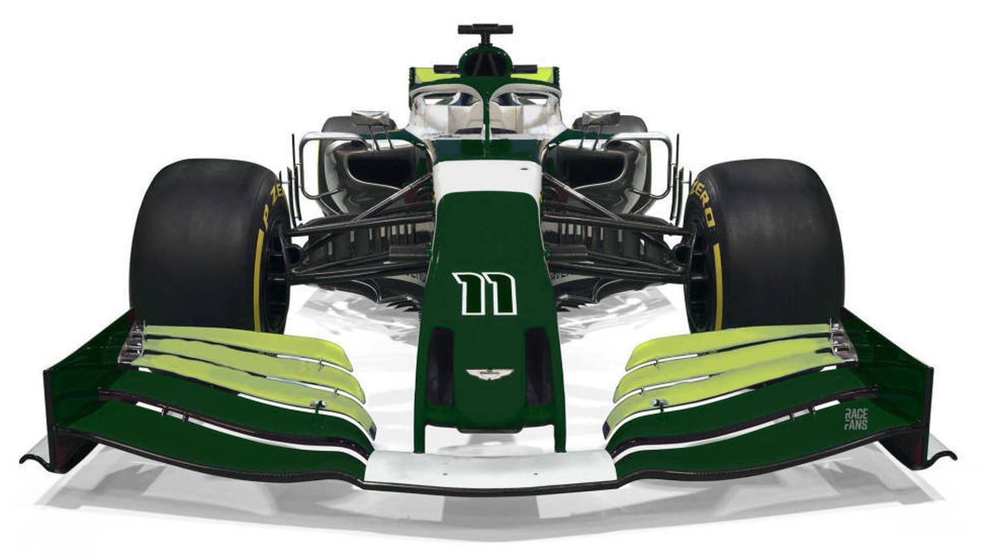 Así luciría Aston Martin de regresar como equipo a al Fórmula 1, según RaceFans.net