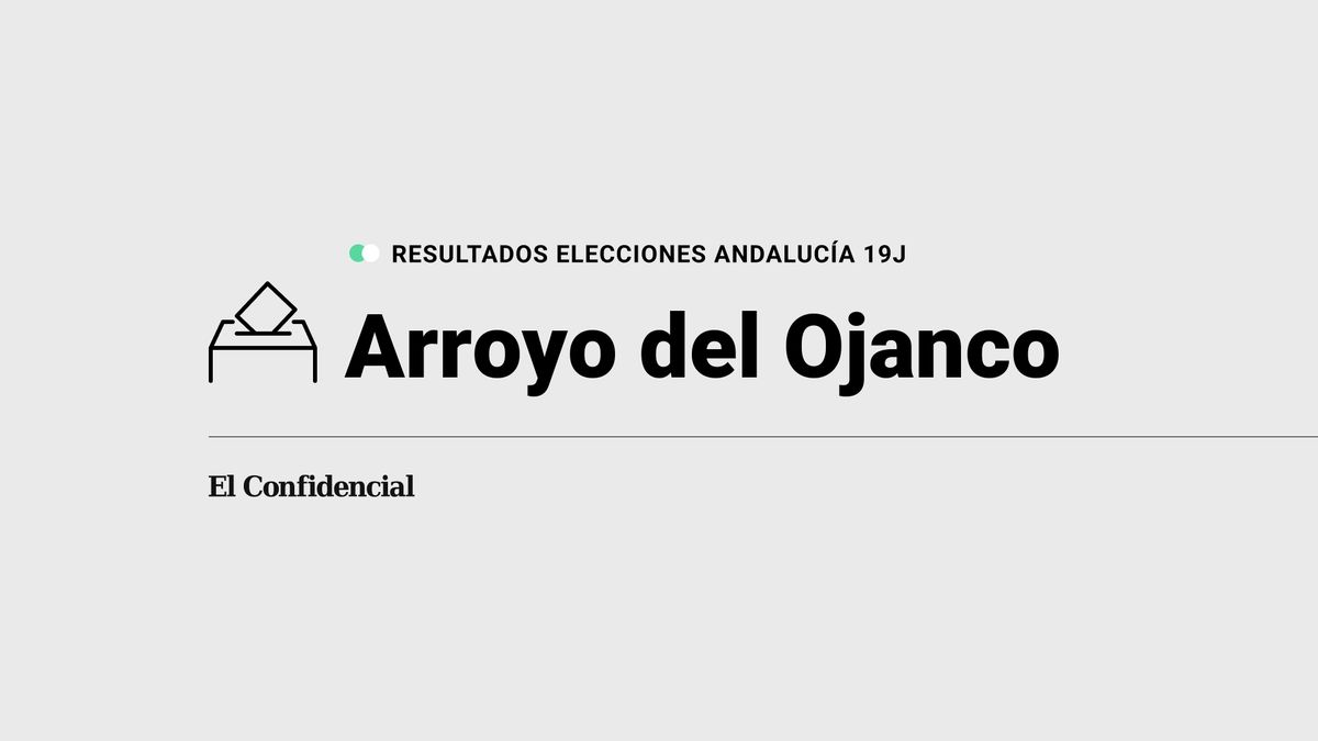 Resultados en Arroyo del Ojanco de las elecciones Andalucía: el PP gana en el municipio