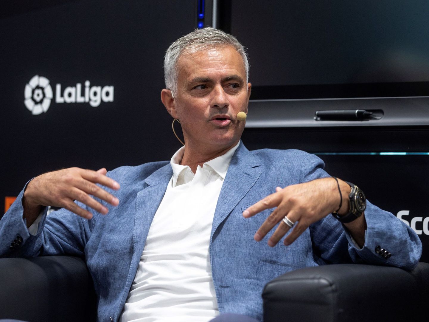 José Mourinho estuvo hace unos días en Madrid en un acto de LaLiga. (EFE)