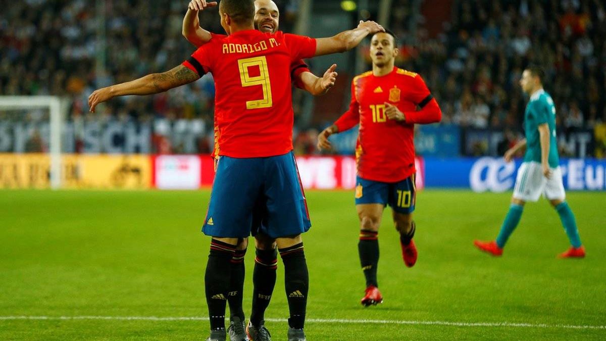 El empate de España ante Alemania arrasa con casi 4,9 millones (28,5%)